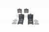 BOSCH 0986494016 Комплект тормозных колодок, диско