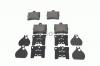 BOSCH 0986494016 Комплект тормозных колодок, диско