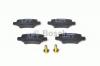 BOSCH 0986494023 Комплект тормозных колодок, диско