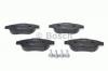 BOSCH 0986494038 Комплект тормозных колодок, диско