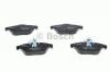 BOSCH 0986494162 Комплект тормозных колодок, диско
