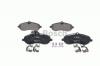 BOSCH 0986494163 Комплект тормозных колодок, диско