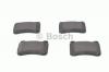BOSCH 0986494166 Комплект тормозных колодок, диско