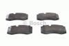BOSCH 0986494167 Комплект тормозных колодок, диско