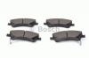 BOSCH 0986494187 Колодки торм.пер.
