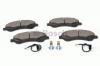 BOSCH 0986494236 Комплект тормозных колодок, диско