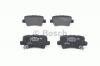 BOSCH 0986494249 Комплект тормозных колодок, диско