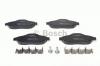 BOSCH 0986494261 Комплект тормозных колодок, диско
