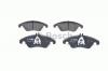 BOSCH 0986494263 Колодки торм.пер.MB W204/212