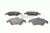 BOSCH 0986494263 Колодки торм.пер.MB W204/212