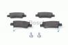 BOSCH 0986494329 Колодки тормозные HONDA CR-V III 07- задние