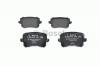 BOSCH 0986494344 Комплект тормозных колодок задних