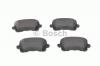 BOSCH 0986494344 Комплект тормозных колодок задних