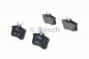 BOSCH 0986494387 ТОРМОЗНЫЕ КОЛОДКИ ЗАДНИЕ