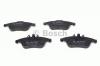 BOSCH 0986494401 Комплект тормозных колодок, дисковый тормоз