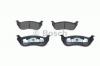 BOSCH 0986494419 Комплект тормозных колодок, дисковый тормоз