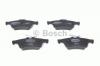 BOSCH 0986494528 Комплект тормозных колодок, дисковый тормоз