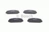 BOSCH 0986424817 Комплект тормозных колодок, диско