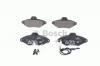 BOSCH 0986461757 Комплект тормозных колодок, диско