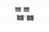 BOSCH 0986494055 Комплект тормозных колодок, диско