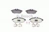 BOSCH 0986494262 ТОРМОЗНЫЕ КОЛОДКИ ПЕРЕДНИЕ
