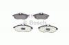 BOSCH 0986494262 ТОРМОЗНЫЕ КОЛОДКИ ПЕРЕДНИЕ