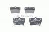 BOSCH 0986494350 Комплект тормозных колодок, дисковый тормоз