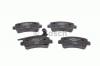 BOSCH 0986494500 Комплект тормозных колодок, дисковый тормоз