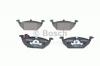 BOSCH 0986494524 Комплект тормозных колодок, дисковый тормоз