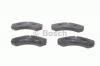 BOSCH 0986424833 Комплект тормозных колодок, диско
