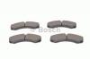 BOSCH 0986424833 Комплект тормозных колодок, диско