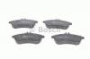 BOSCH 0986494161 Комплект тормозных колодок, диско