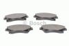 BOSCH 0986494433 Комплект тормозных колодок, дисковый тормоз