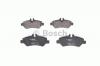BOSCH 0986494123 Комплект тормозных колодок, диско