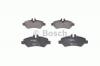 BOSCH 0986494123 Комплект тормозных колодок, диско