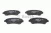 BOSCH 0986494244 Комплект тормозных колодок, диско