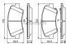 BOSCH 0 986 494 712 Комплект тормозных колодок, дисковый тормоз