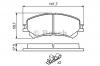 BOSCH 0986494720 Колодки тормозные BOSCH 0986494720 X-Trail 14- перед