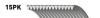 GATES 15PK1550ES 15pk1550es ремень поликлиновой gates