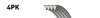 GATES 4PK643SF 4PK643SF XF Ремень поликлиновой GATES