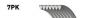GATES 7PK2053 Ремень поликлиновой 7PK2053 (8653-10674)