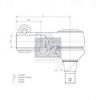 DT 3.63119 Наконечник поперечной рулевой тяги