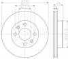 TEXTAR 92134103 Диск тормозной HYUNDAI Getz all 02&gt;