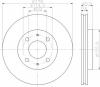 TEXTAR 92148703 Диск тормозной MITSUBISHI Galant VI / Lanser 03-