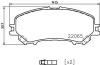TEXTAR 2206503 2206503_колодки дисковые передние/ Nissan X-Trail 1.6/2.0/1.6dCi 13