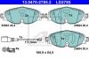 ATE 13.0470-2785.2 13.0470-2785.2_колодки дисковые передние/ Audi A3, VW Golf VII 1.2TSI-1.8TFSI/2.0TDI 12&gt;