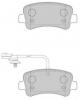 WAGNER LOCKHEED WBP25112A Комплект тормозных колодок, дисковый тормоз