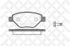 STELLOX 988000SX 988 000B-SX_=977 00 колодки дисковые п./ Renault Megane II 1.4i 16V 98HP 02-03