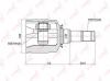 LYNX CI-3726 Шарнирный комплект, приводной вал