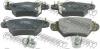 FEBEST 1801-CORCR Колодки задние OPEL ASTRA G 1998-2005 1801-CORCR